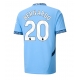 Manchester City Bernardo Silva #20 Replike Domaci Dres 2024-25 Kratak Rukav